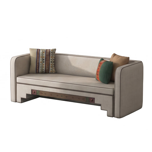 Sara sofa without side wood