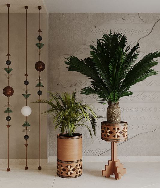 Zarnouk long planter and Bithanah long planter
