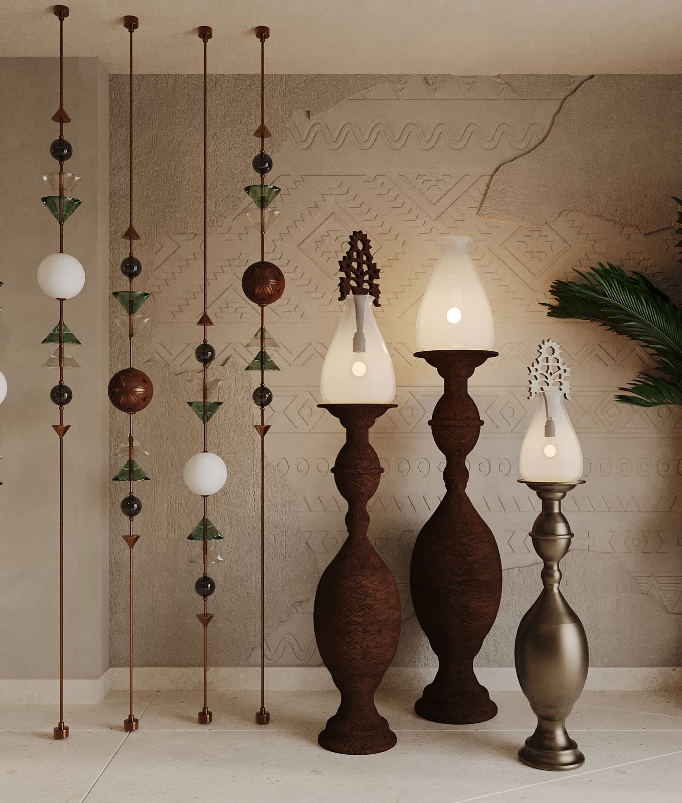 Muk-hal stand light