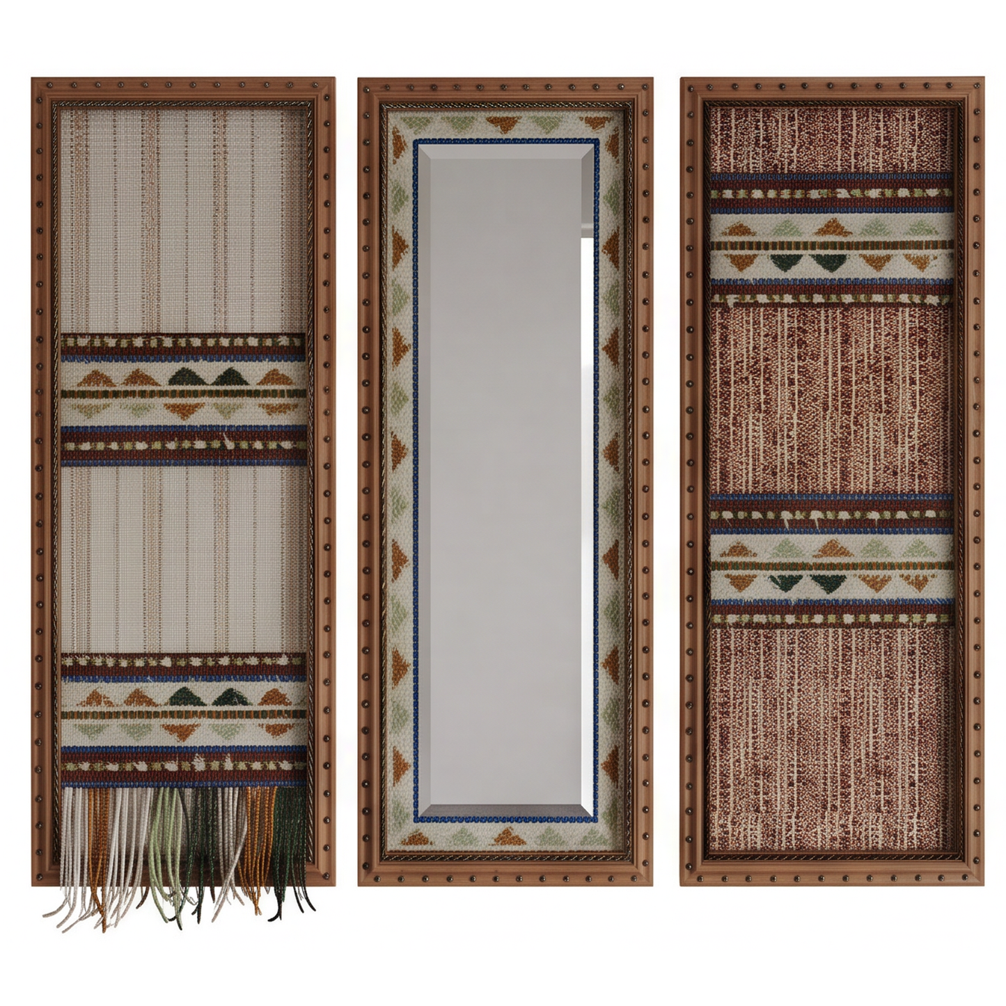 Sadu panels and mirrors