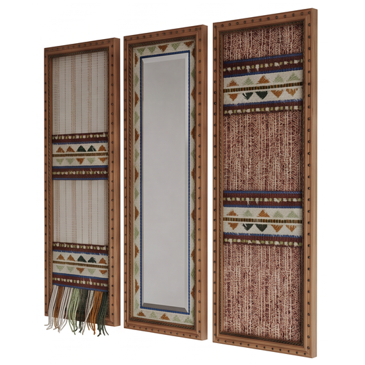 Sadu panels and mirrors