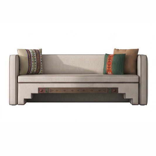 Sara sofa without side wood
