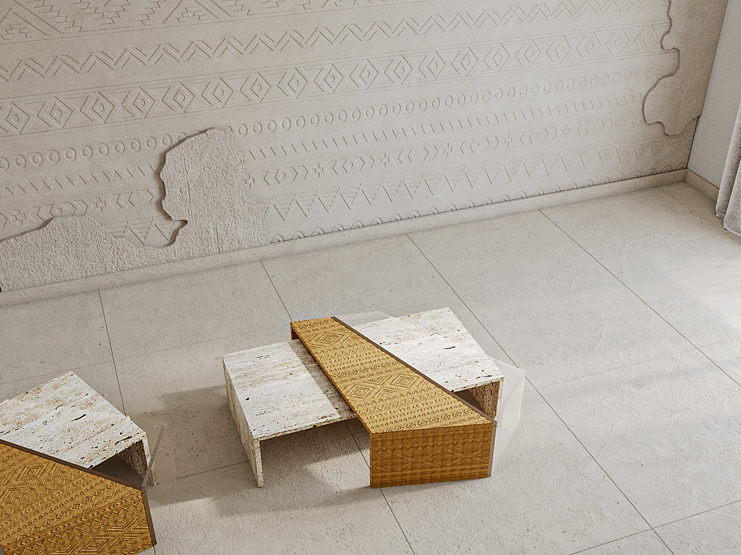 Muthalath coffee table