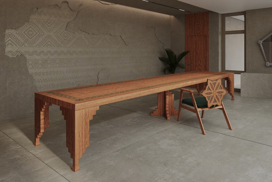 Bithanah chair with Zarnoug table