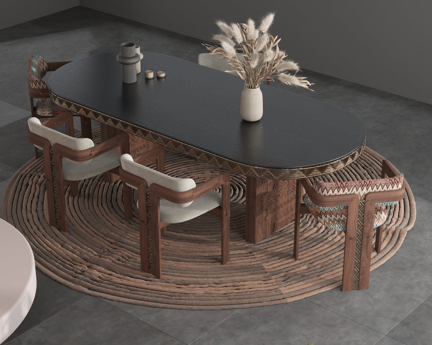 Muthalath dining table