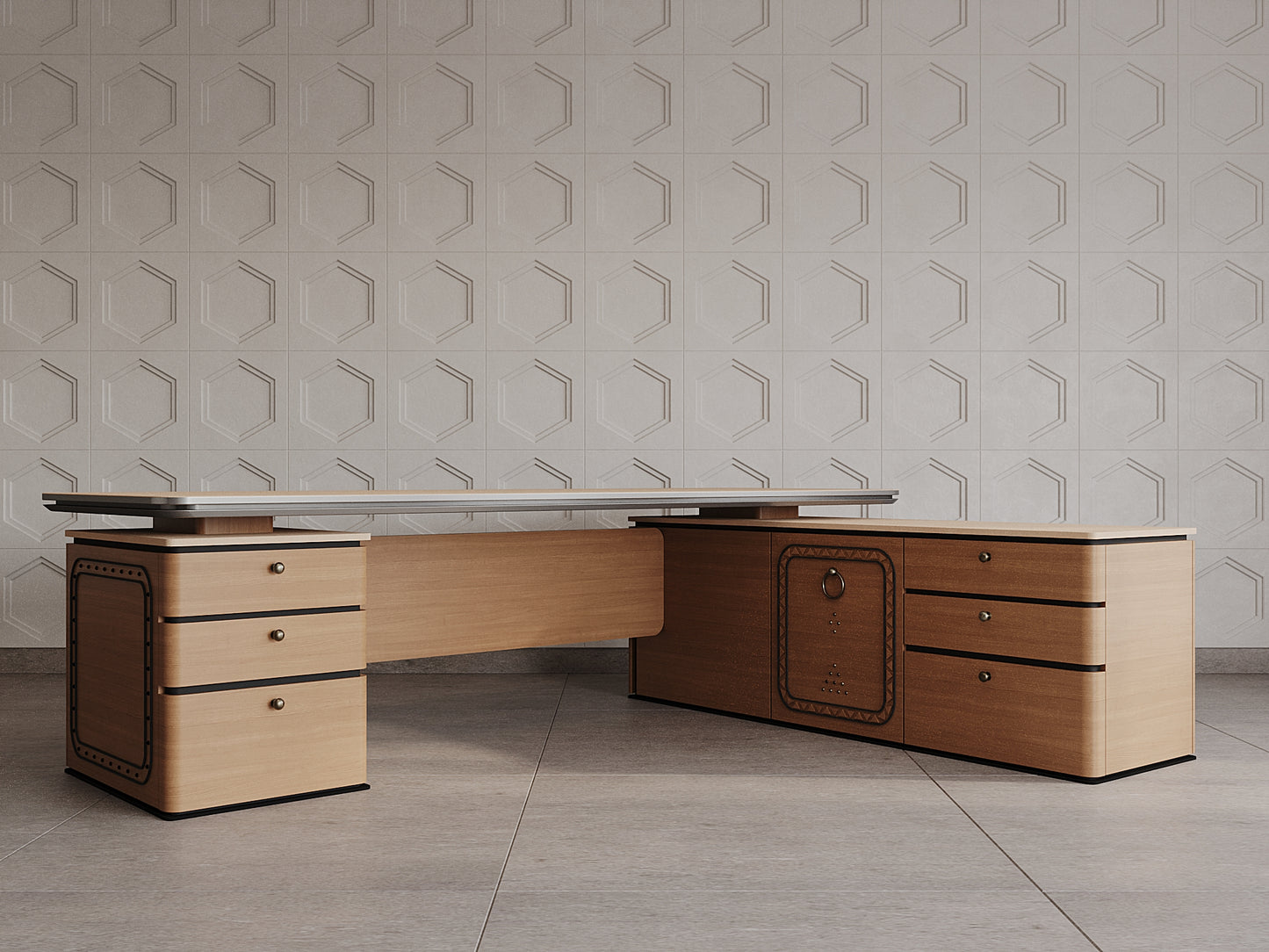 Sara's desk