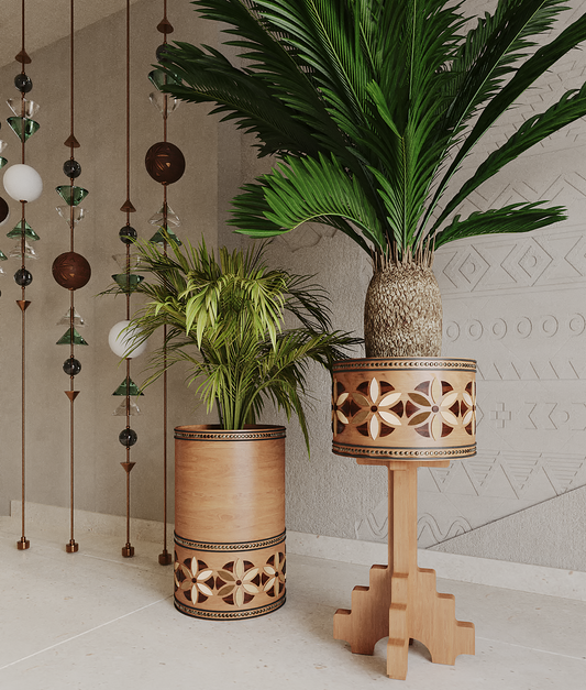 Zarnouk long planter and Bithanah long planter