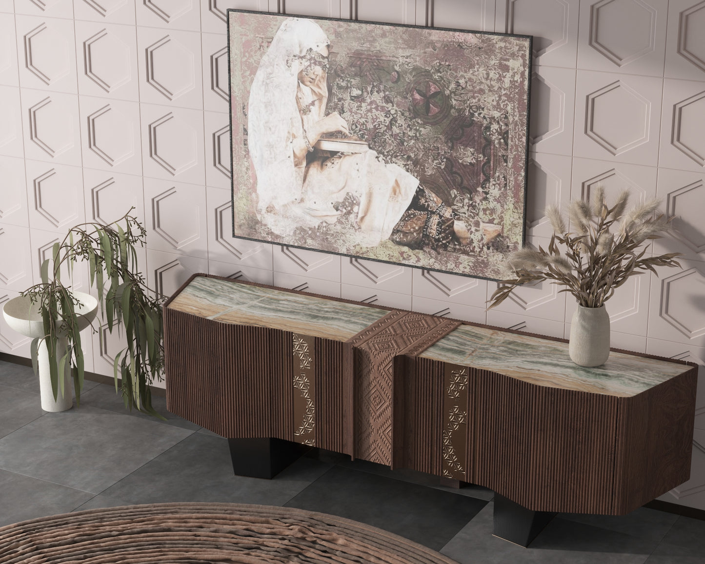 Jawan side cabinet