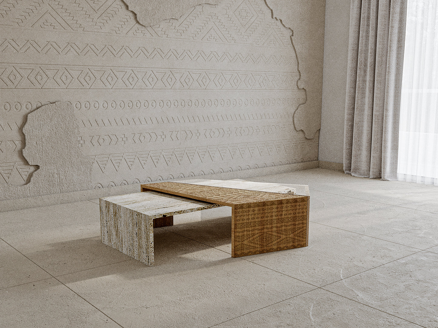 Muthalath coffee table