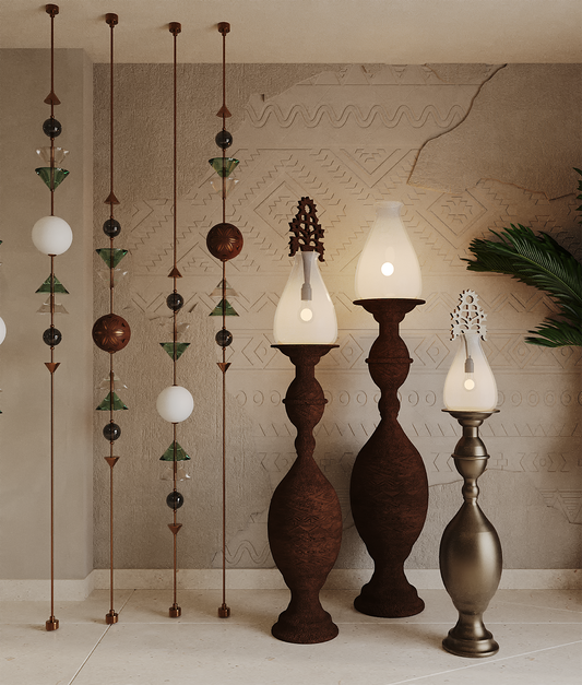 Al-Mukḥal Lighting Sculpture