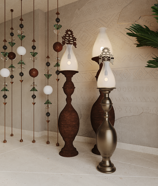 Al-Mukḥal Lighting Sculpture