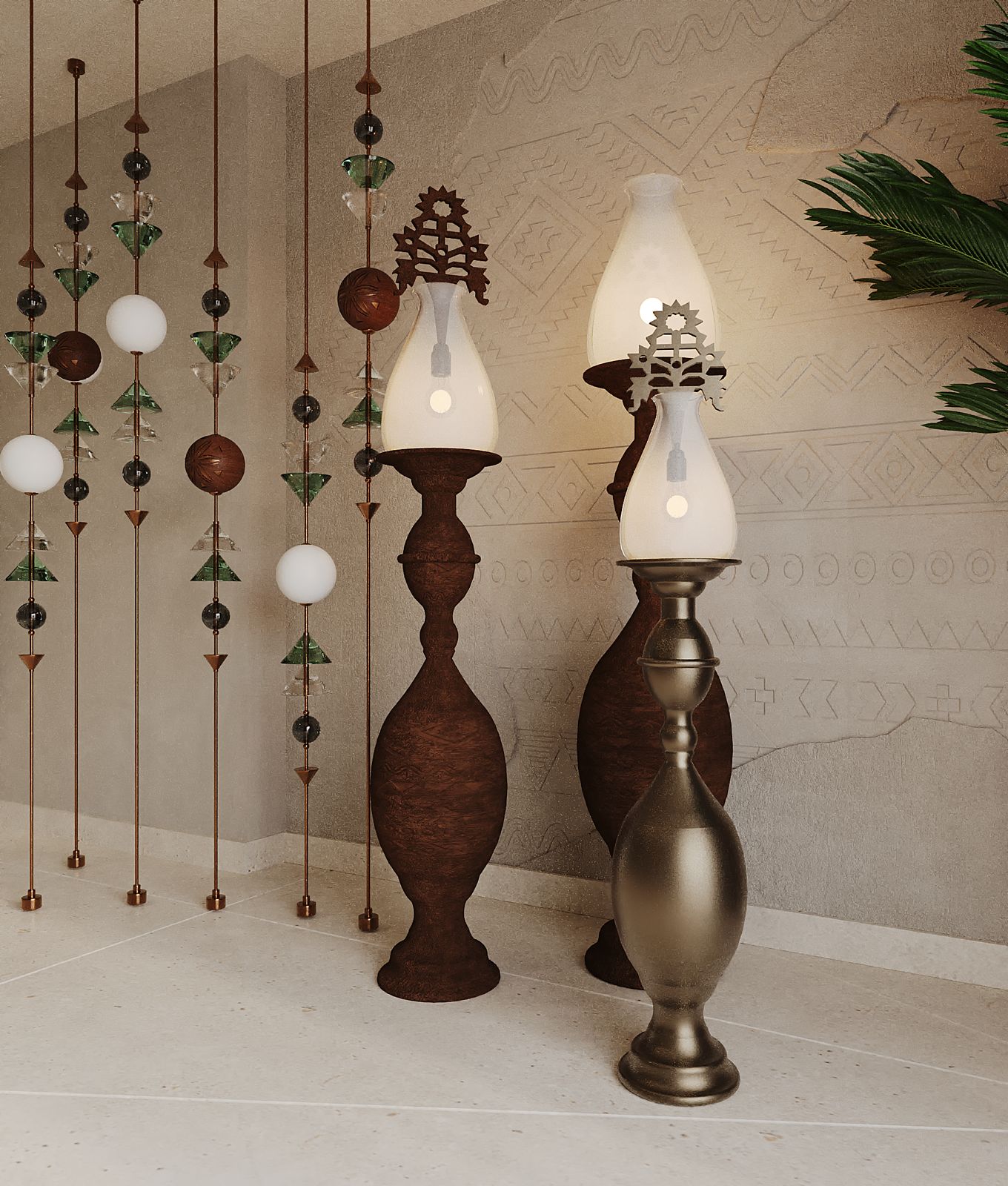 Muk-hal stand light