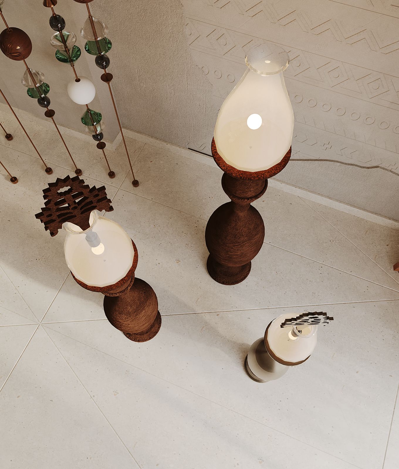 Muk-hal stand light