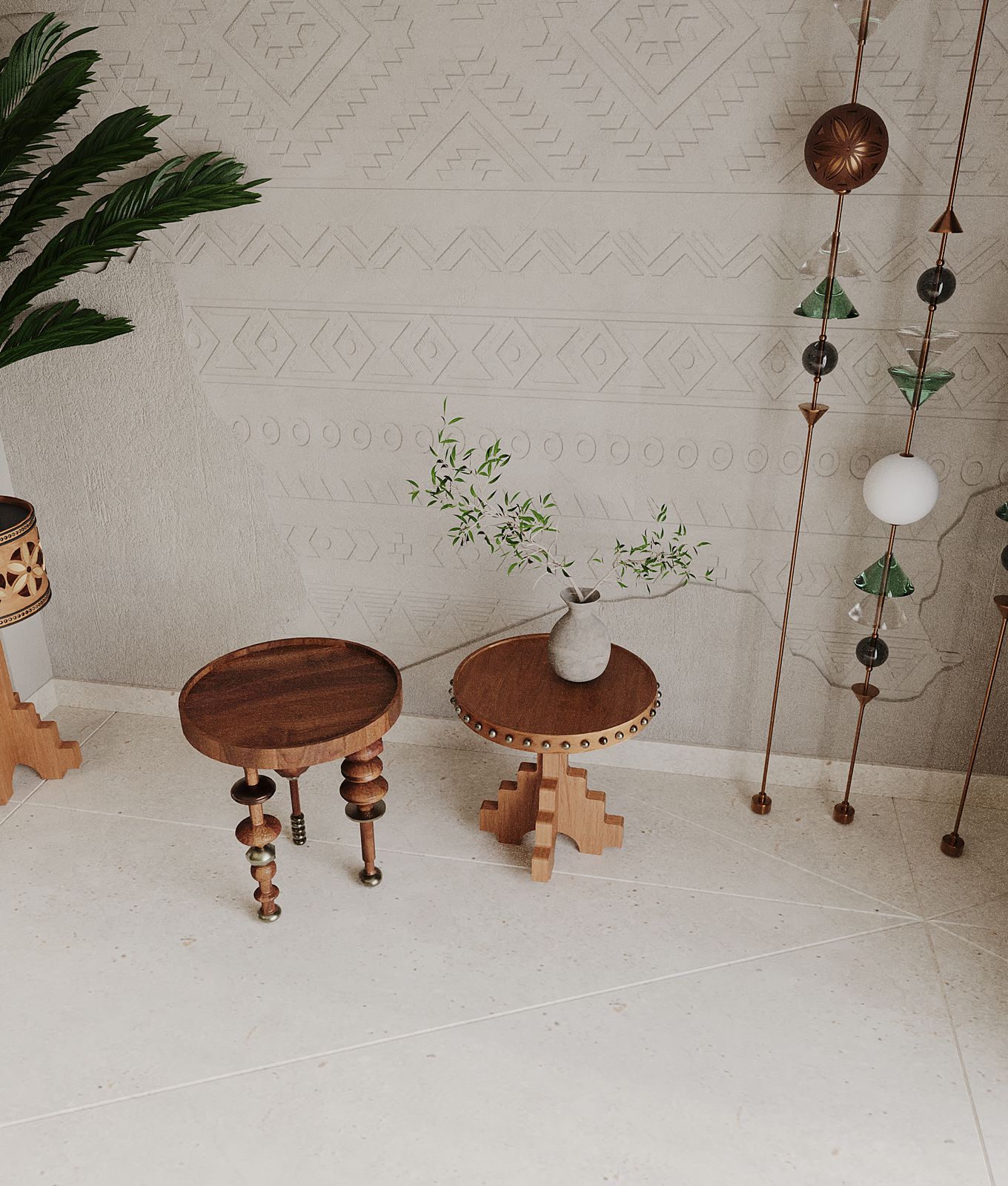 Taj and Zarnoug side tables
