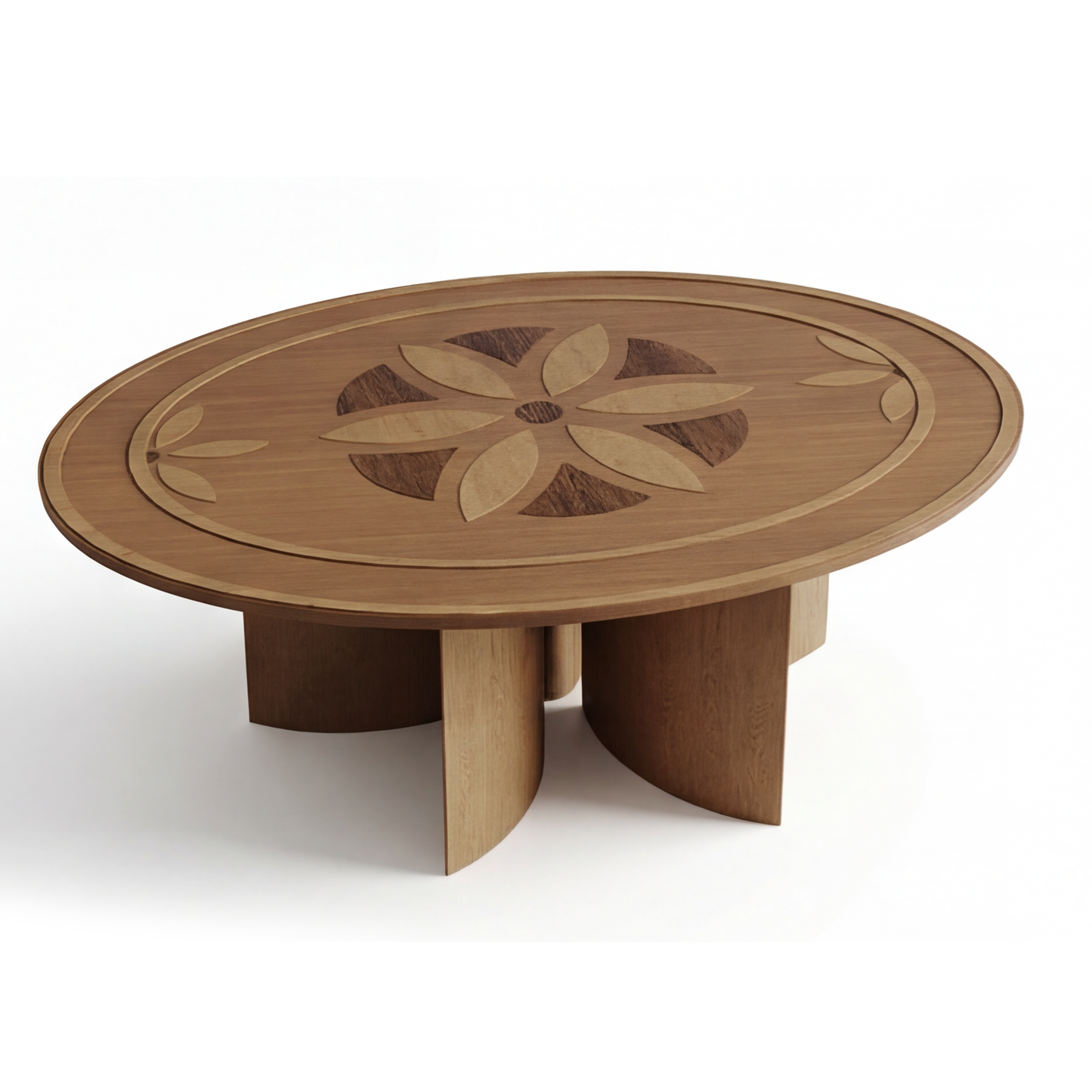 Bithanah oval coffee table