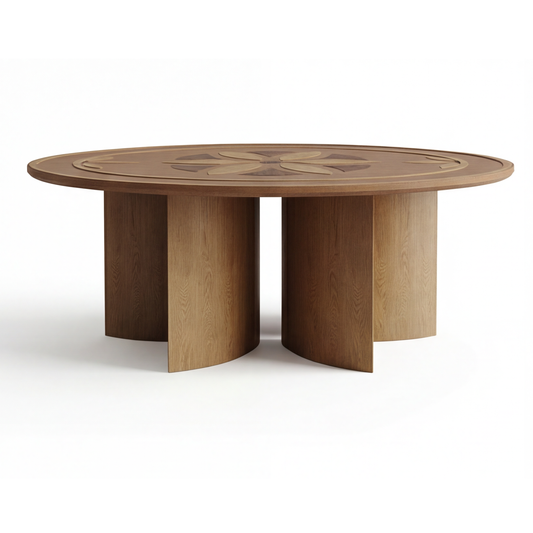 Bithanah oval coffee table